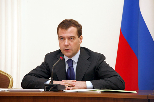 премьер-министр Медведев